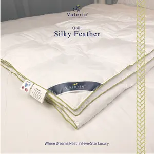 Selimut Tidur Bulu Angsa VALERIE – Silky Feather | Small Feather – Mix Sintetis Selimut Hotel Quilt Duvet | Smooth