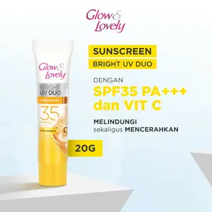 FAIR & LOVELY / GLOW & LOVELY MOISTURE ULTIMATE UV DUO KRIM SPF 35 PA+++ & NIACINAMIDE SUNSCREEN 40GR | 20GR