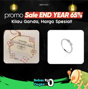 Promo Bundling Gelang Serut x Cincin Silver — Tampilan Anggun dalam Satu Paket BBMY009