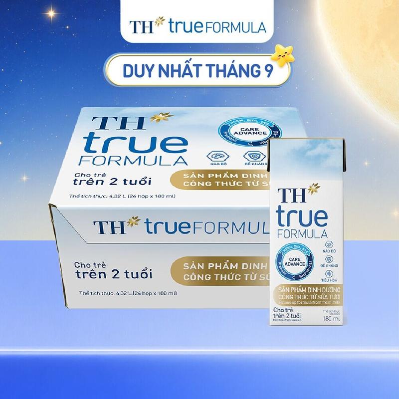 Thùng 24 hộp sản phẩm dinh dưỡng công thức từ sữa tươi dành cho trẻ trên 2 tuổi…