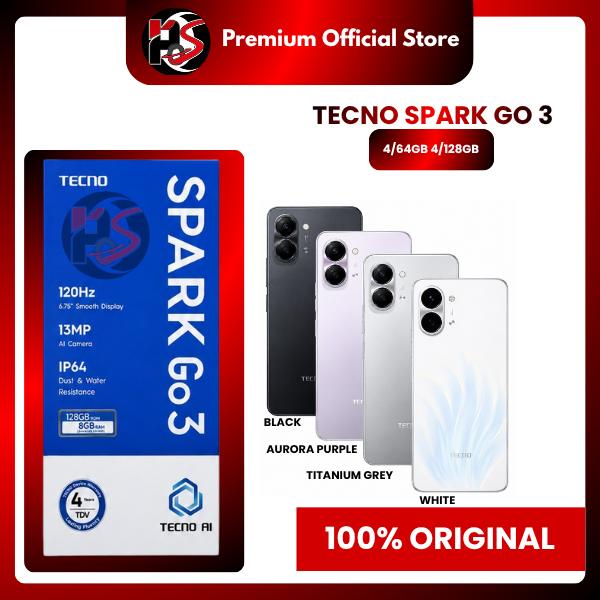 Gambar {AFFILIATE} TECNO SPARK GO 3 RAM (4/64) (4/128) ORIGINAL Garansi Resmi - INK BLACK, RAM 4/64 GB dari Premium Store 88 Kota Bekasi 5 Tokopedia