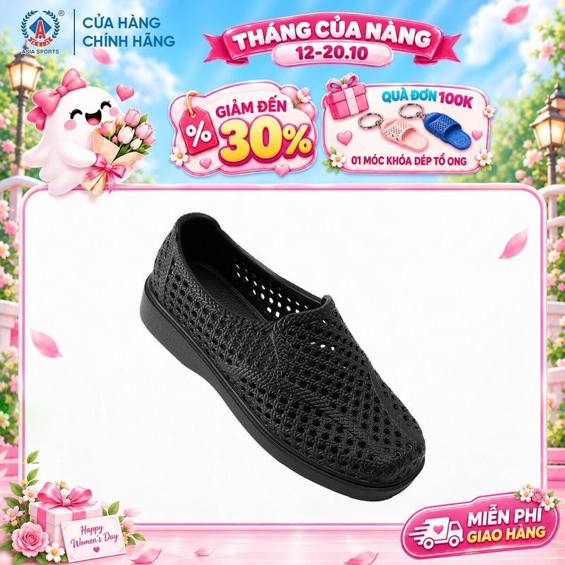 Giày Lười Nam ASIA Nhựa EVA Siêu Nhẹ - Giày Rọ Nam Đi Mưa Đi Làm Lao Động Thoáng Khí Êm Chân - DME401