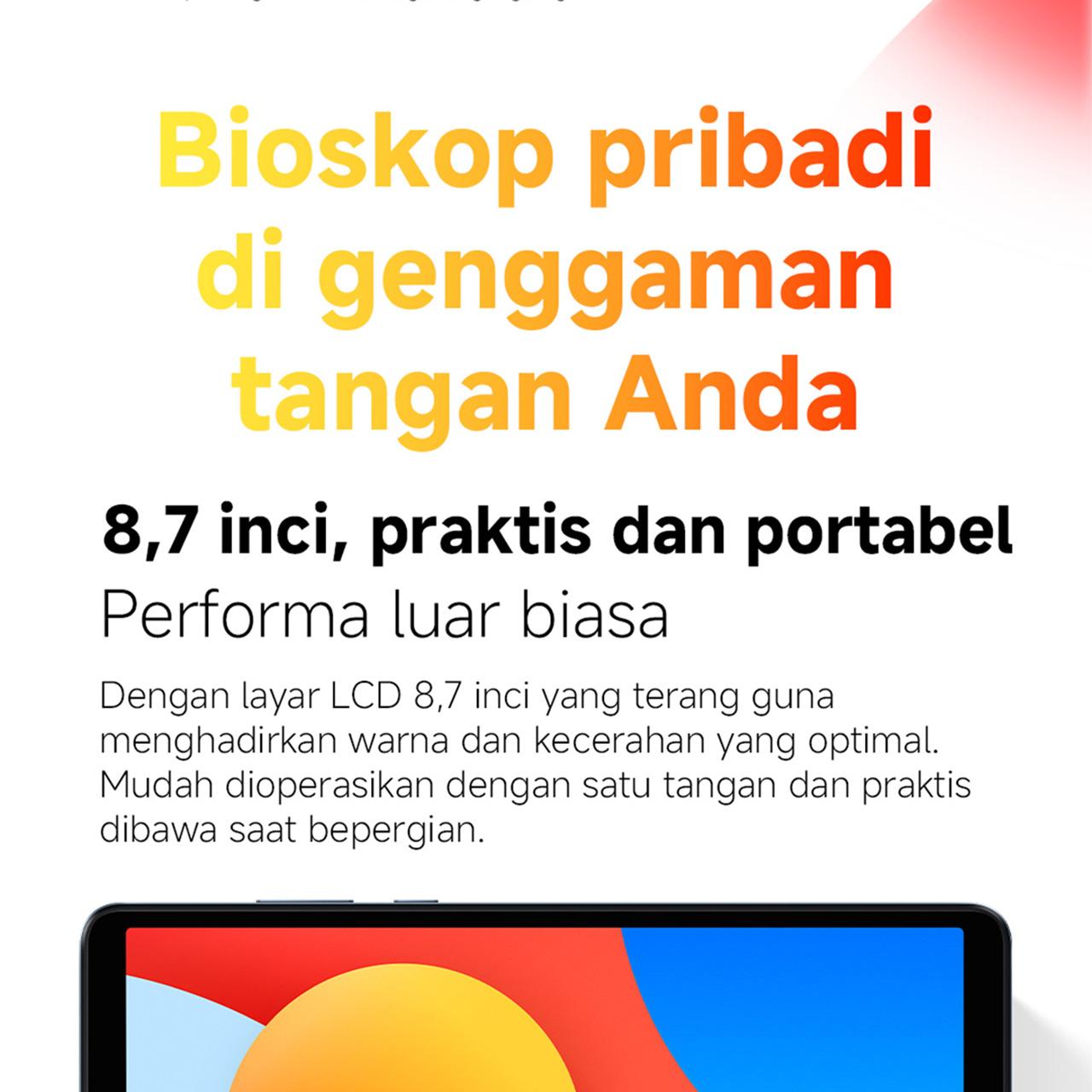 Xiaomi Redmi Pad SE 8.7 (4/128GB) | Layar 8.7" Perlindungan Mata | Refresh Rate 90Hz | Baterai 6650mAh | Prosesor Octa-Core [Official Store]