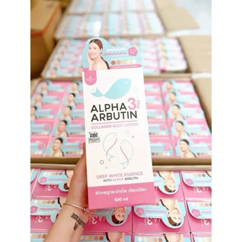 Sữa dưỡng thể trắng da Collagen Alpha Arbutin 180g