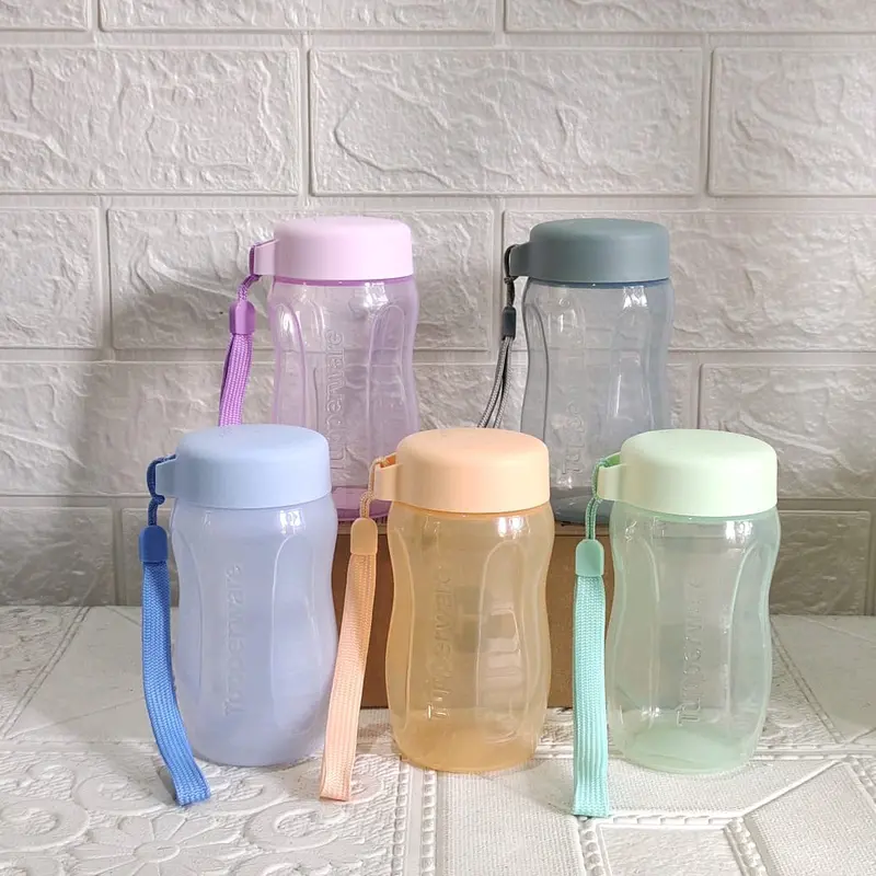 Botol Minum Fashion Eco Original Tupperware 310mL - Produk Botol Air Dapur & Ruang Makan Minuman Tali Tas Water Kitchenware Bottles tutup botol = pp travelling 1