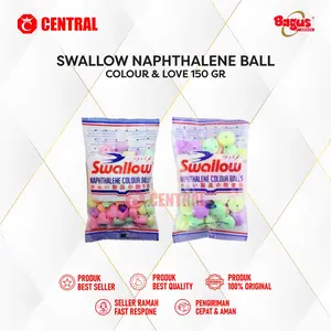 KAPUR BARUS SWALLOW 35gr PUTIH DAN WARNA