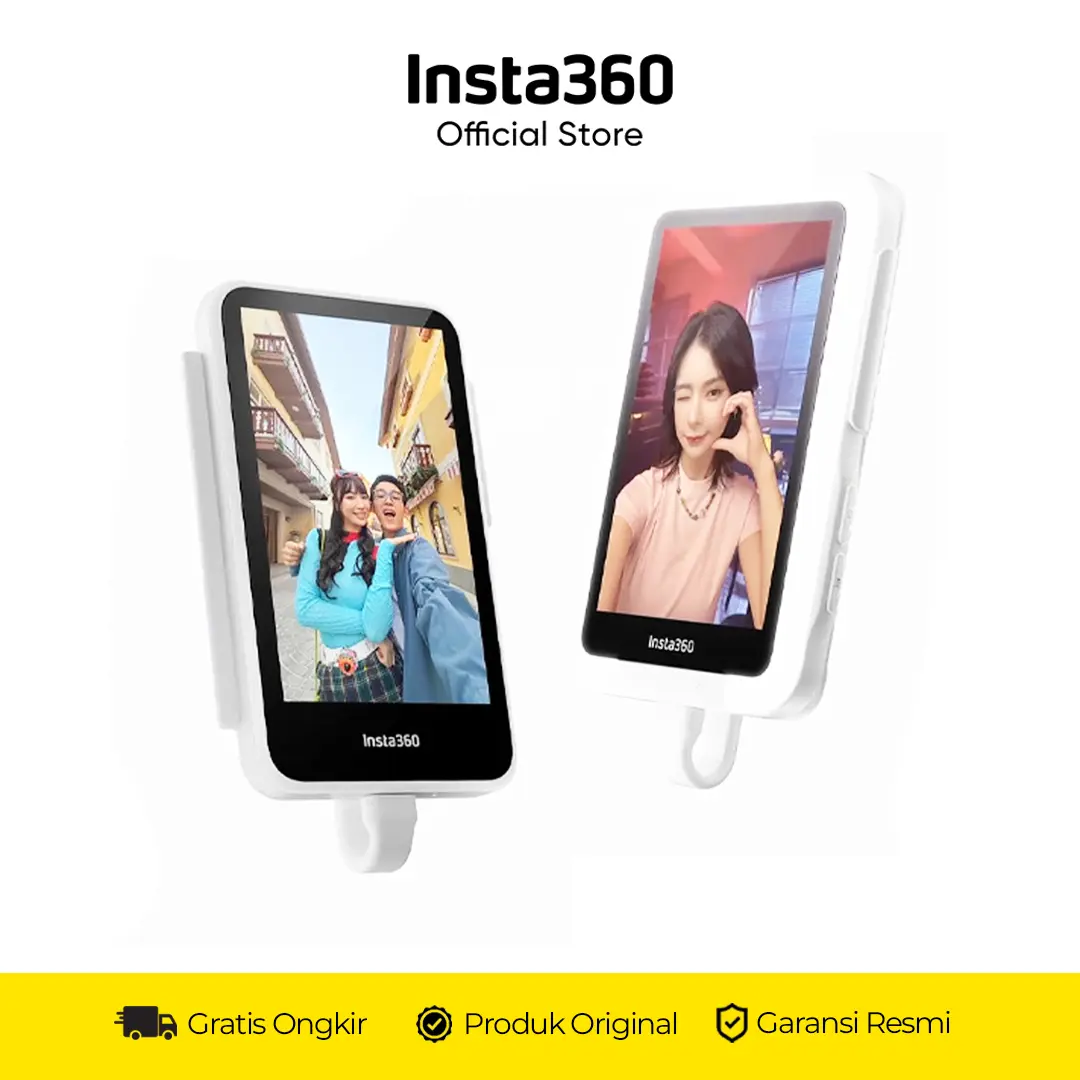 Insta360 Snap Selfie Screen/Snap Selfie Screen with Light - Magnetic Snap Selfie Screen
