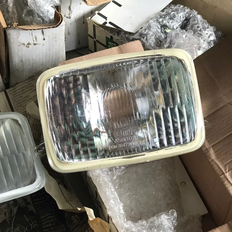 Reflektor Vespa PS TV Komplit dan kaca Saja 7
