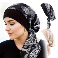 Gambar Cabydut Kids Turban Kinanti Pola Bunga - Turban Instan Qiara Jersey Korea Premium - Khaki dari Cabydut Kids. Kota Cimahi 1 Tokopedia