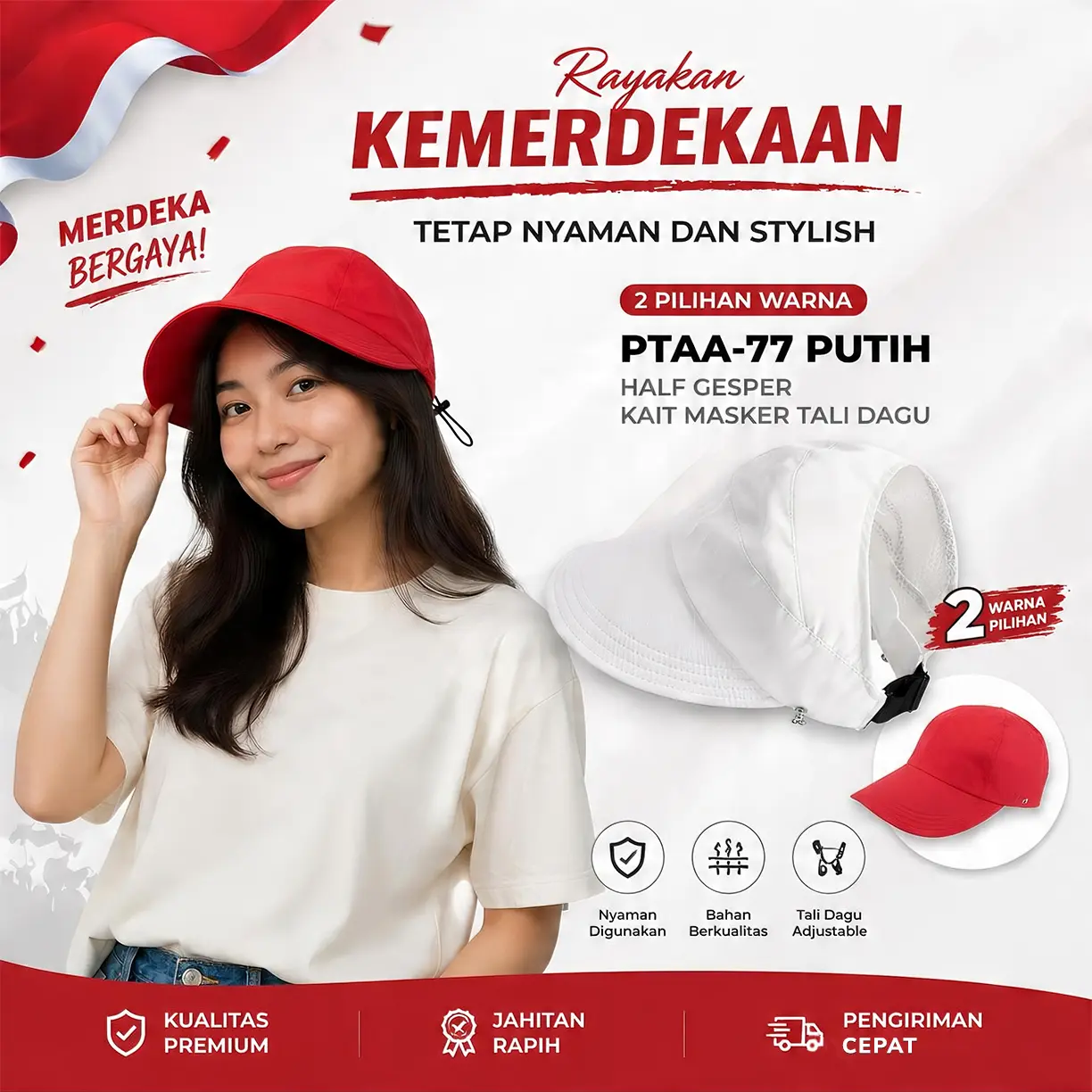Yarra Topi Pantai Outfit Korea Bucket Visor Anti Sinar Uv Matahari Aksesoris Hat Fashion Abu  Hitam Pengait Tali Sporty Ptaa