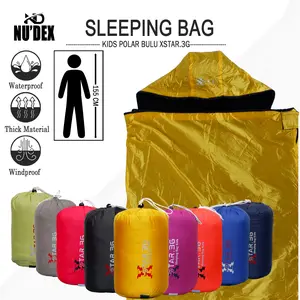 sleeping bag kids premium waterproof inner polar bulu tebal sb anak xstar.3g