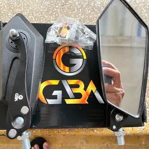 Spion Koso GBA ORI Variasi Black Series Kaca Putih Universal Semua Motor  GSV ASLI GROSIR