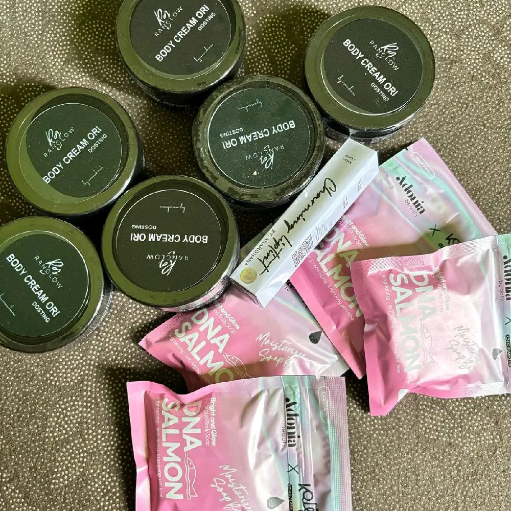 Paket reseller 6 bco mini 4 sabun free liptint