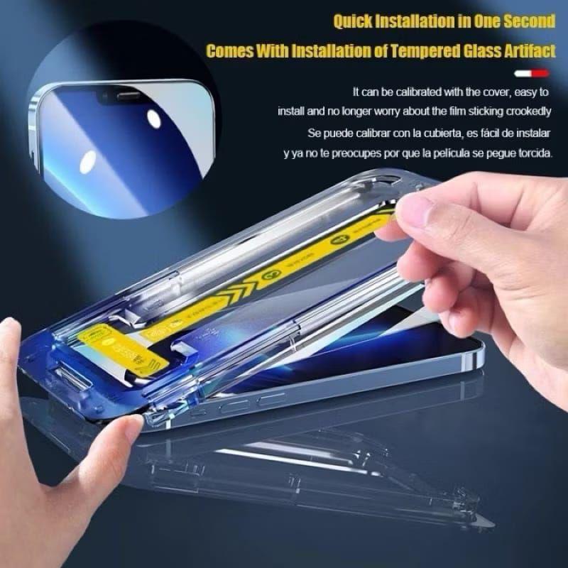 FOR SAMSUNG ANTIGORES GORIGLASS VARIAN [ BENING | PRIVACI ] EASY INSTALL KIT SUPERFIT SCREEN PROTECTOR FULL COVER AUTO ALIGMENT GLASS GLOSSY READY ALL TYPE SAMSUNG A SERIES