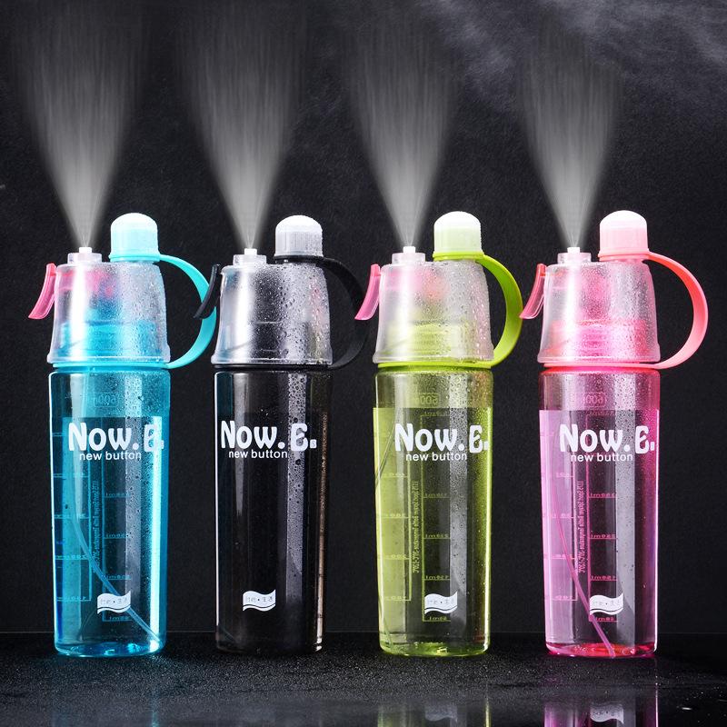 Product Introduction of Botol Minum Spray - Botol Minum New B Sport Spray Water Bottle 600 ML Botol Semprot - zansen 7