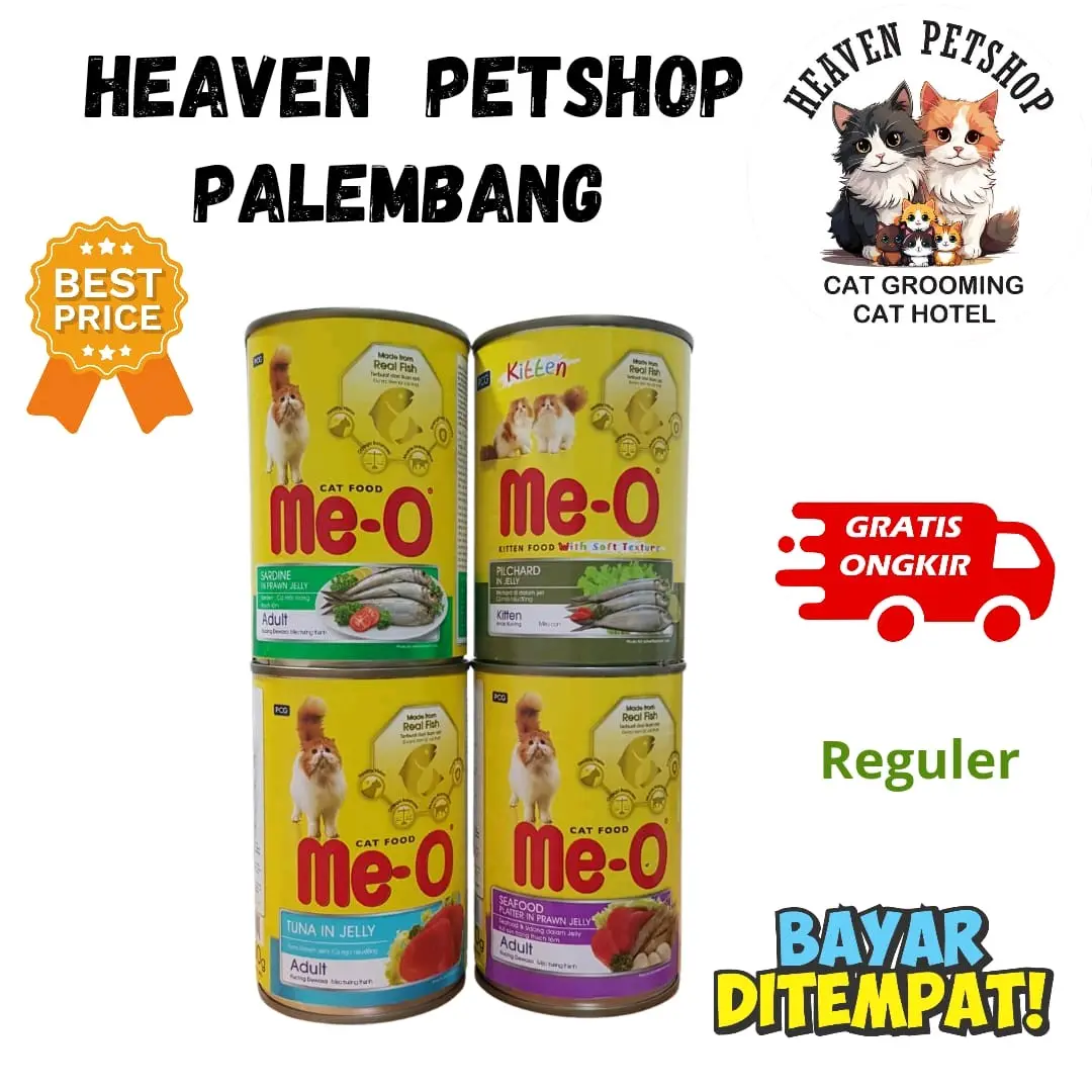 Meo Kaleng 400gr Makanan Kucing - Makanan Kucing Berkualitas Tinggi