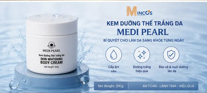Kem Dưỡng Thể Trắng Da Toàn Thân - Dưỡng Da Mềm Mịn