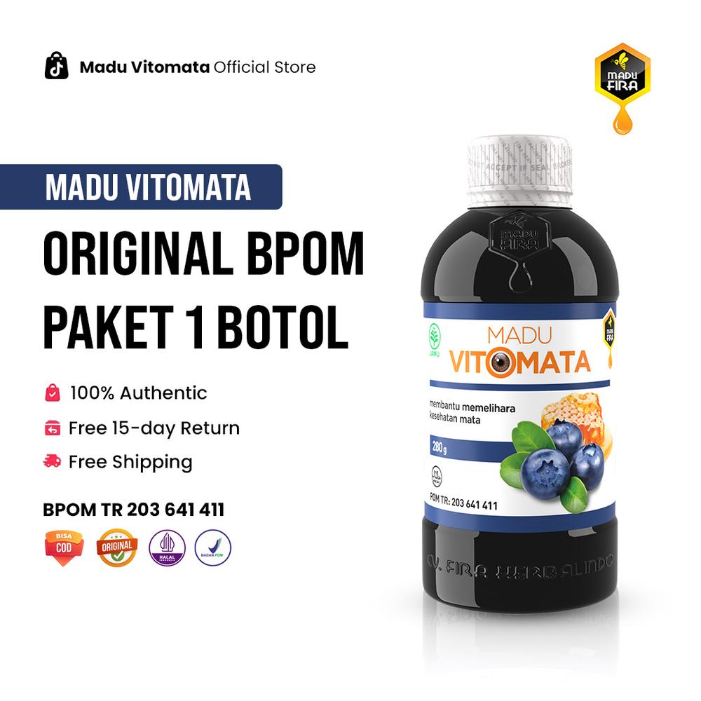 [SPECIAL PROMO] MADU VITOMATA Original Asli BPOM MUI