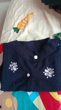 Product Review of CLARA One Set Wanita Payet Mewah Linen Setelan Atasan Rok Kekinian from 🕊**A A**🕊 2