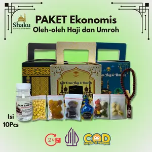 Paket Ekonomis 10pcs Oleh-oleh Haji dan Umroh Paket 10