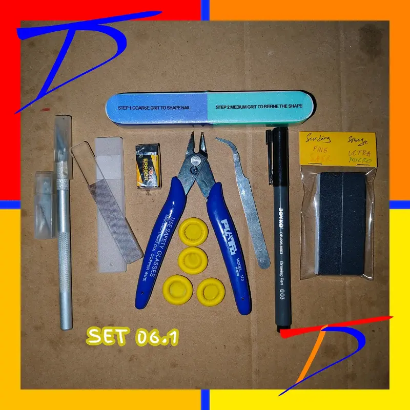 Basic toolkit modelkit gundam gunpla SET 06.1 0
