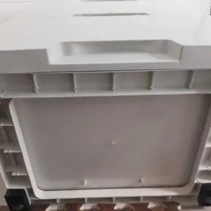 Lemari laci Pakaian  Susun Plastik Roda Loker Plastik Lemari Bayi-Cabinet Storage Furniture Minimalis