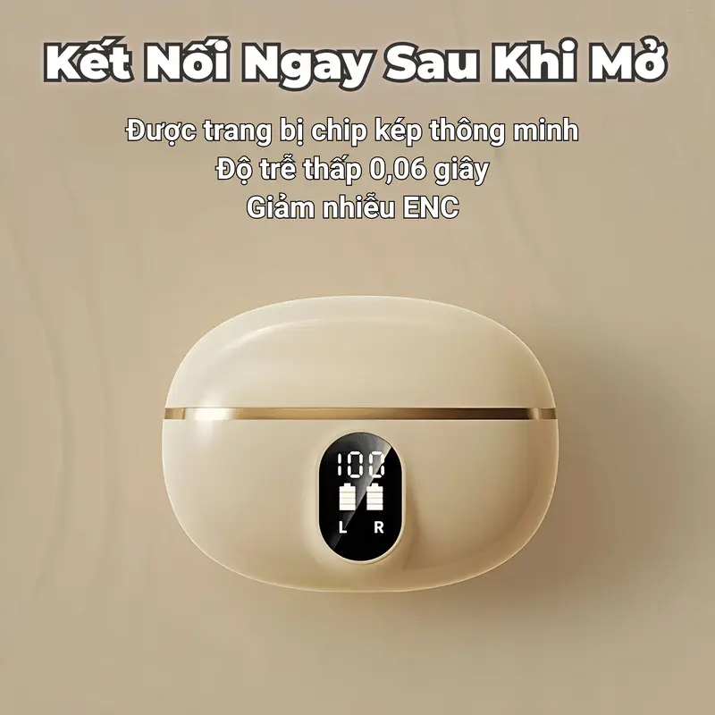 Tai nghe KY5 PRO Nhét Tai Ánh Sáng Mới Nhất [2 Quà tặng] 1 Nhãn dán hoạt hình +1 Bao tay chơi game, Âm thanh nổi mức HiFi, Màn hình kỹ thuật số thông minh, Micrô tích hợp, Chống nước iPX5, Điều khiển cảm ứng,Giảm tiếng ồn ENC | BigBuy360 - bigbuy360.vn