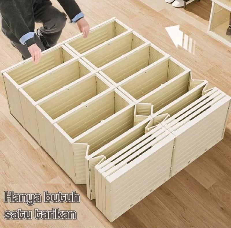 Pool Lemari Sepatu Lipat Rak Sepatu Box Dengan Berbagai Ukuran Bahan Plastik Tebal Berkualitas Sesuai Kebutuhan Anda Furniture
