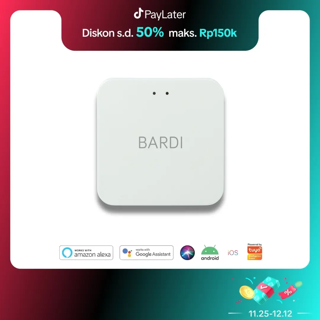 BARDI ZigBee Smart Gateway WiFi IoT Home Automation