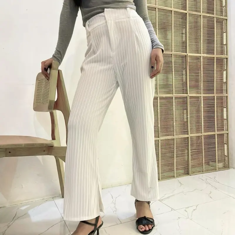 Celana Kulot Cutbray Knit Premium HaightWaist 8