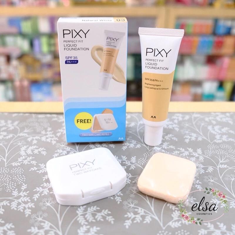PIXY Liquid Foundation Free Refill Bedak 0