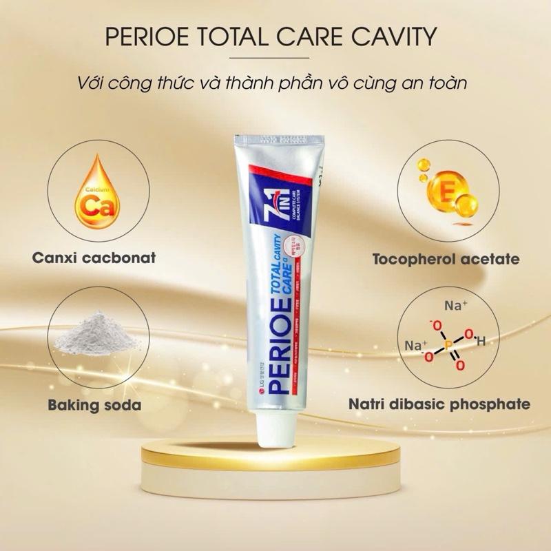  GL MUA 1 TẶNG 1 Kem đánh răng Perioe Cavity Care 180g Hàn Quốc 