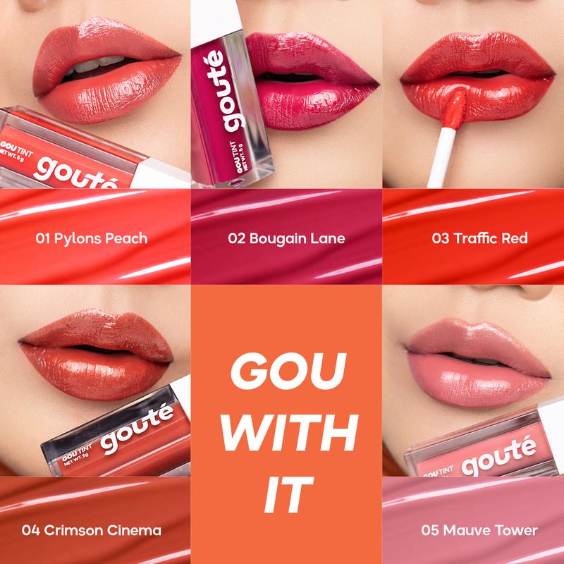 Product Introduction of [NEW SHADE] FS - gouté Goutint - Moisturizing Jelly Lip Tint - Long-lasting up to 12H │ Stay Hydrated up to 48H │ Lightweight │ Natural Bright Color with Glossy Look 25