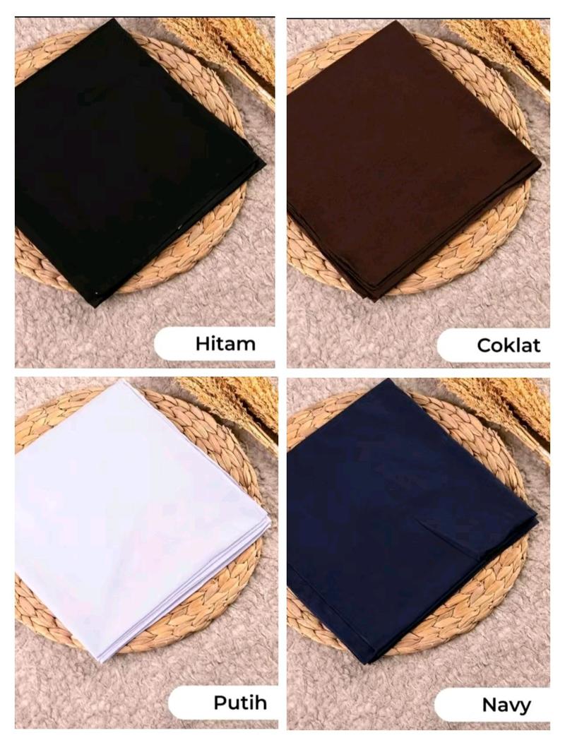 Product Introduction of Hijab Segi Empat Anak Sekolah SMP dan SMA / Kerudung Segi 4 Basic Voal Polos Jahit Tepi Rapi Muslim Nyaman Instan Terbaru 4