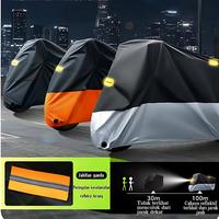 Gambar Cover Motor Premium Anti Air Hujan Selimut Motor Anti Panas & Sobek Sarung Motor Tebal Anti Maling Lubang Gembok Bebas Debu Tahan Lama Mantel Motor Matic Nmax PCX Scoopy Sport CBR Termurah Tahan Lama Anti Terbang COD - Black, L（220*95*110cm） dari Rudder Auto Care Indonesia Kota Administrasi Jakarta Barat 4 Tokopedia