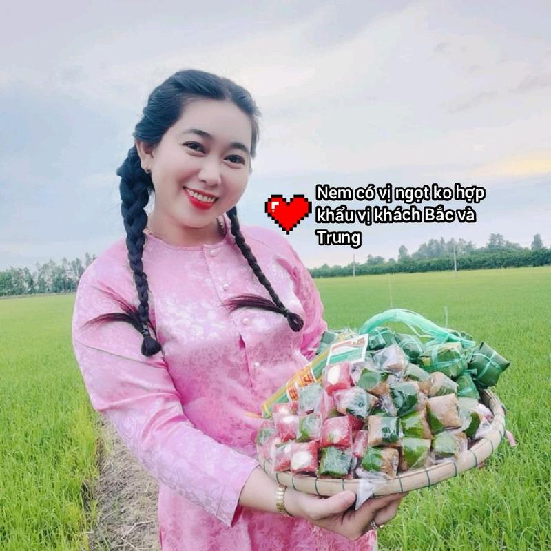    GIÁ SỈ   10 Hộp Nem Chua 160G - Nem Bì Da 180G _ Chính gốc Lai Vung - Đặc Sản Miền Tây   1 hộp  10 chiếc   