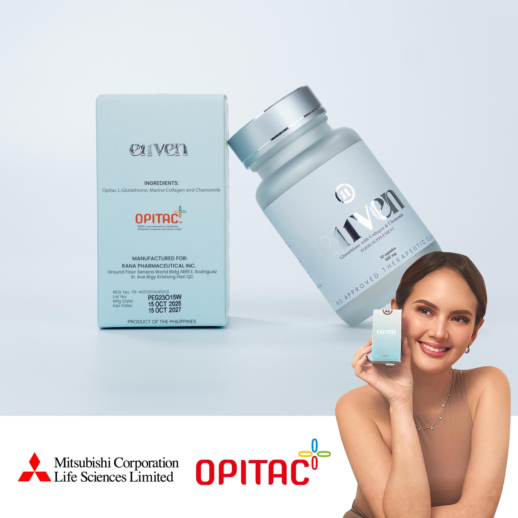 E11VEN OPITAC Glutathione 500mg 30caps - with Marine Collagen and Chamomile - TikTok Shop Philippines E11VEN OPITAC Glutathione 500mg 30caps - with Marine Collagen and Chamomile - TikTok Shop Philippines