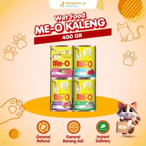 [BEBAS KERUSAKAN] Makanan Basah Untuk Kucing Adult MEO KALENG 400 GR