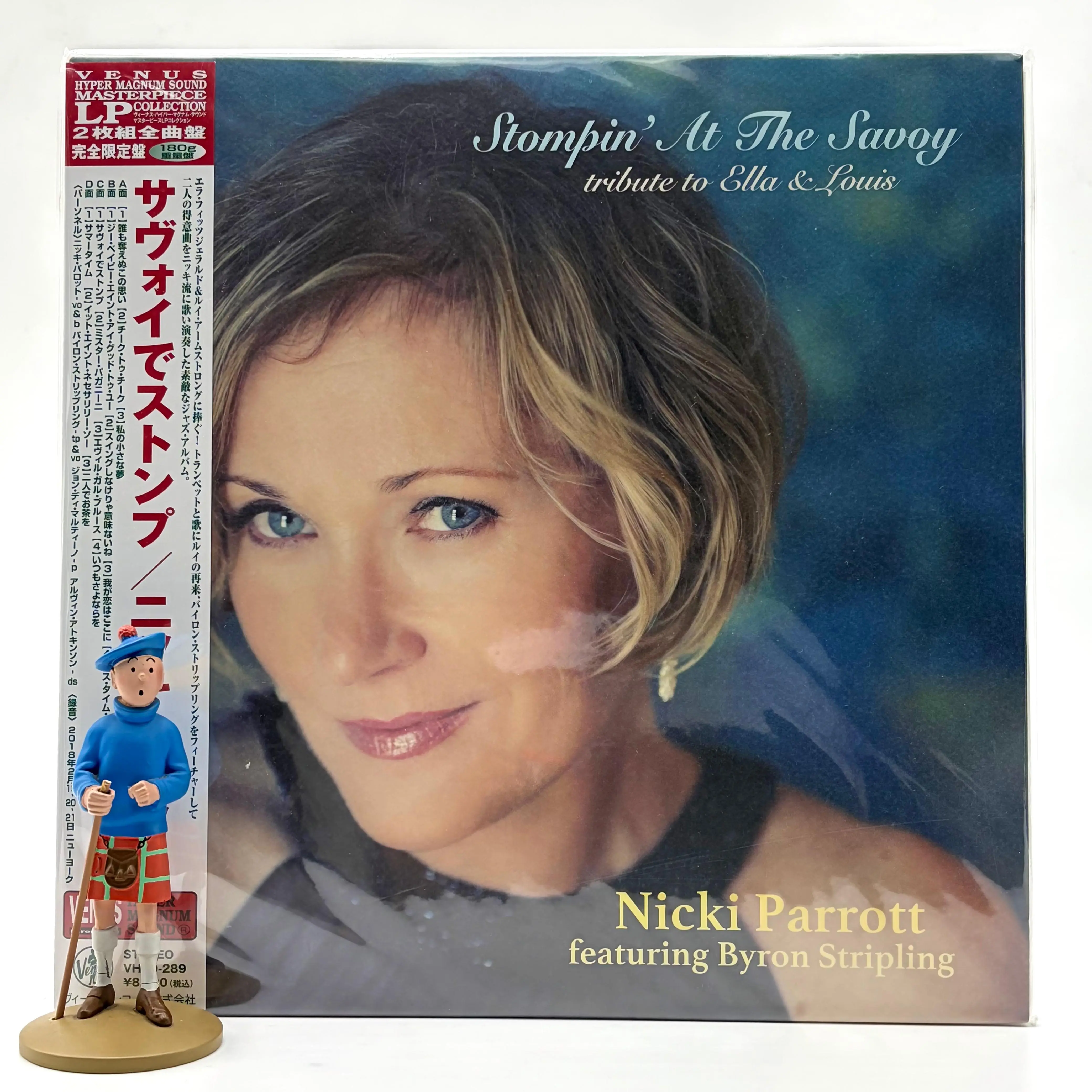 PIRINGAN HITAM / VINYL Nicki Parrott Featuring Byron Stripling - Stompin At The Savoy (Tribute To Ella & Louis) (LIMITED ED.)