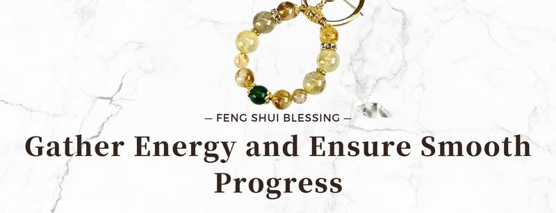 Product Introduction of 【OwniCrystos】Wealth Popularity Citrine Gold Rutilated Quartz Aventurine Natural crystal bag charm citrine 7