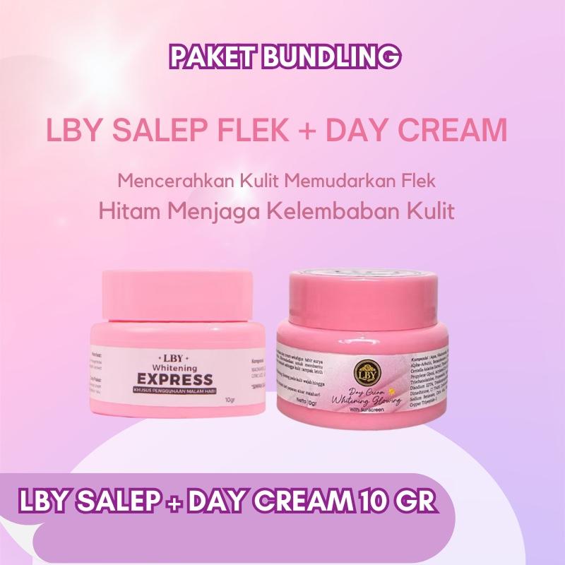LBY PAKET SALEP LBY 10 gr + DAY SUNSCREEN SPF50 Mencerahkan Kulit Memudarkan Flek Hitam Menjaga Kelembaban 10 GR LBY PAKET SALEP LBY 10 gr + DAY SUNSCREEN SPF50 Mencerahkan Kulit Memudarkan Flek Hitam Menjaga Kelembaban 10 GR