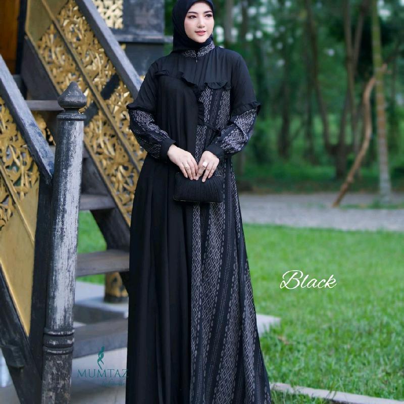 Terbaru Davina Abaya BLACK SERIES Ori Mumtaz, Abaya Terbaru Ori Mumtaz, Gamis Lebaran Best Seller 2