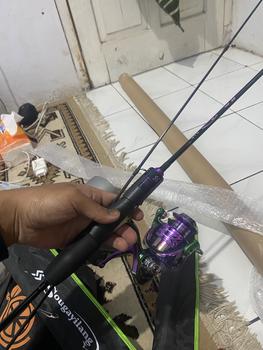 Product Review of [COD]Joran Pancing Ulight Berputar 2 Bagian Tongkat Pancing 1.8M/2.1M dengan Bahan Serat Karbon Tinggi dengan Pegangan EVA Joran Tegek from ** 0