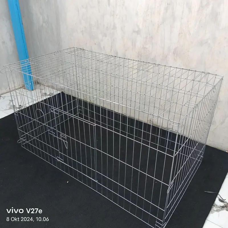 UMBARAN / TENGGARAN AYAM JAGO GALVANISE BONGKAR PASANG 150x80x80 2