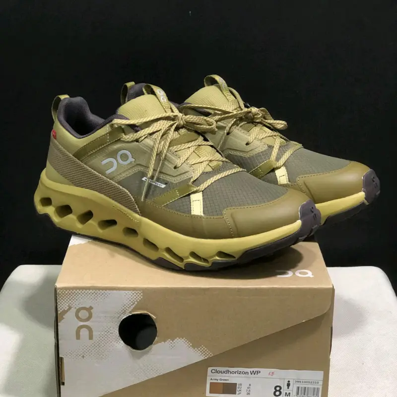 SEPATU ON CLOUDHORIZON WATERPROOF GREEN 7