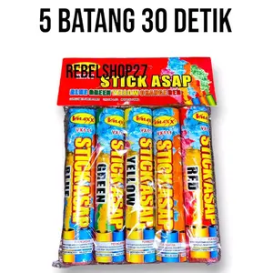 Pipa Asap 1pack Isi 5pcs Warna Warni - Set Pesta