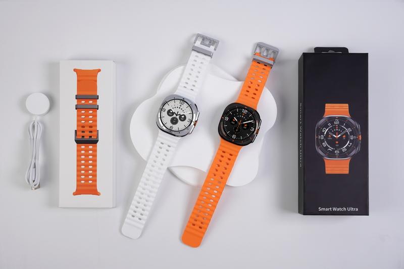 Product Introduction of Watch 7 Ultra 47mm Smart Watch IP68 Waterproof Bluetooth Call Compass Smartwatch for Men Women 1.43" AMOLED Screen SpO2 3