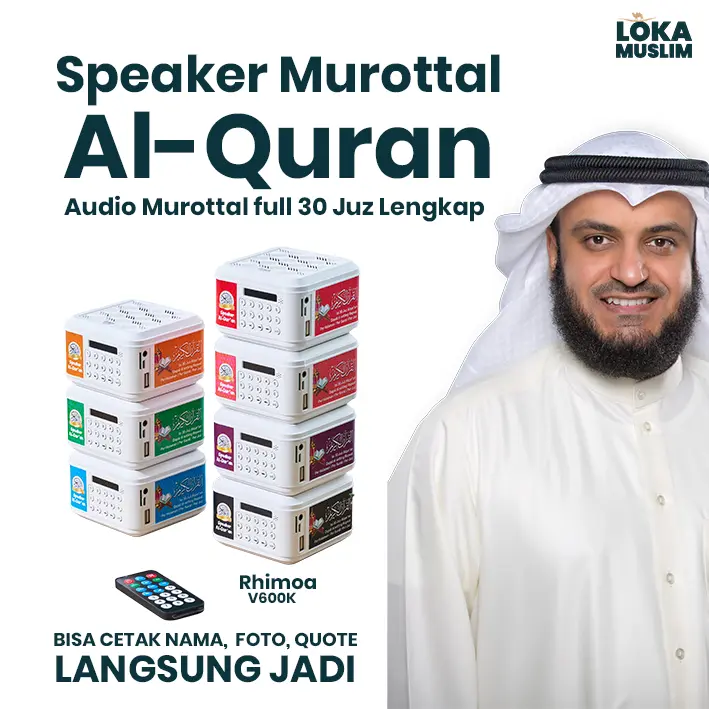 Speaker Murottal Alquran 30 Juz  Anak + Bluetooth + Chip 16 Gb Bisa COD 0