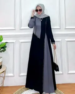 Gamis Jumbo  Kekinian Nampak elegan LD 100 - 140 Gamis Wanita Dress  Mewah
