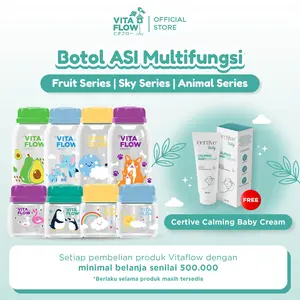 Vitaflow Botol ASI 3in1 Polypropylene (PP)